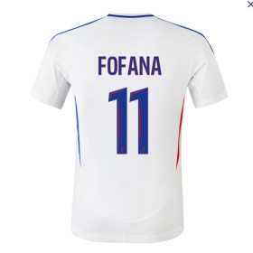 Olympique Lyonnais Malick Fofana 11 Matchtröjor Hemma Fotbollströja 2024-25